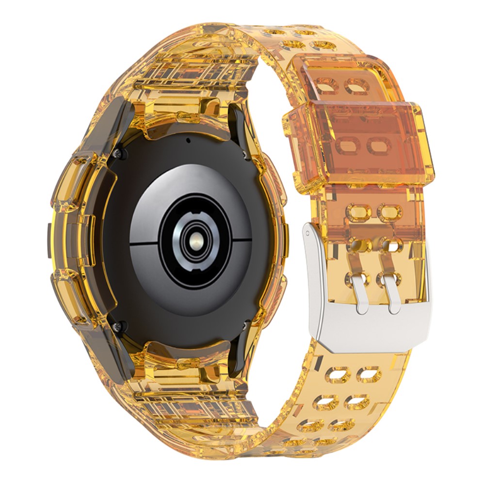 Yndigt Samsung Galaxy Watch 4 Classic (46mm) Silikone Urrem - Orange#serie_9
