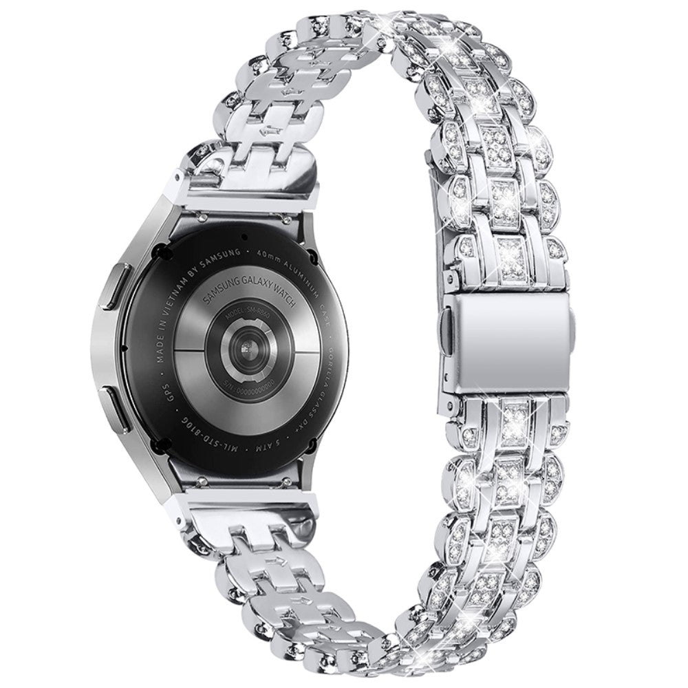 Vildt fint Universal Samsung Metal og  Rhinsten Urrem - Sølv#serie_5