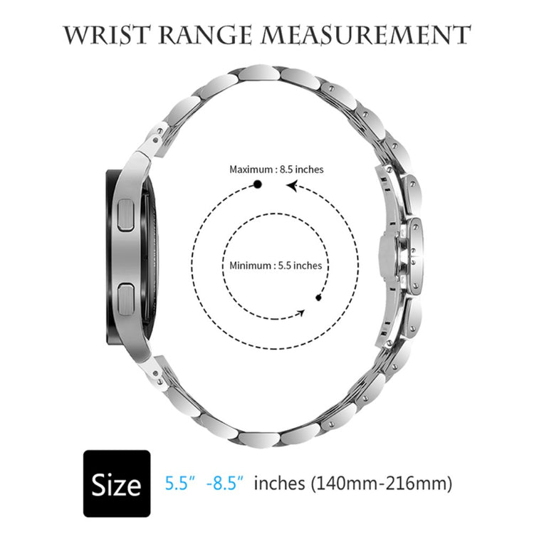 Rigtigt sejt Universal Samsung Metal Urrem - Guld#serie_3