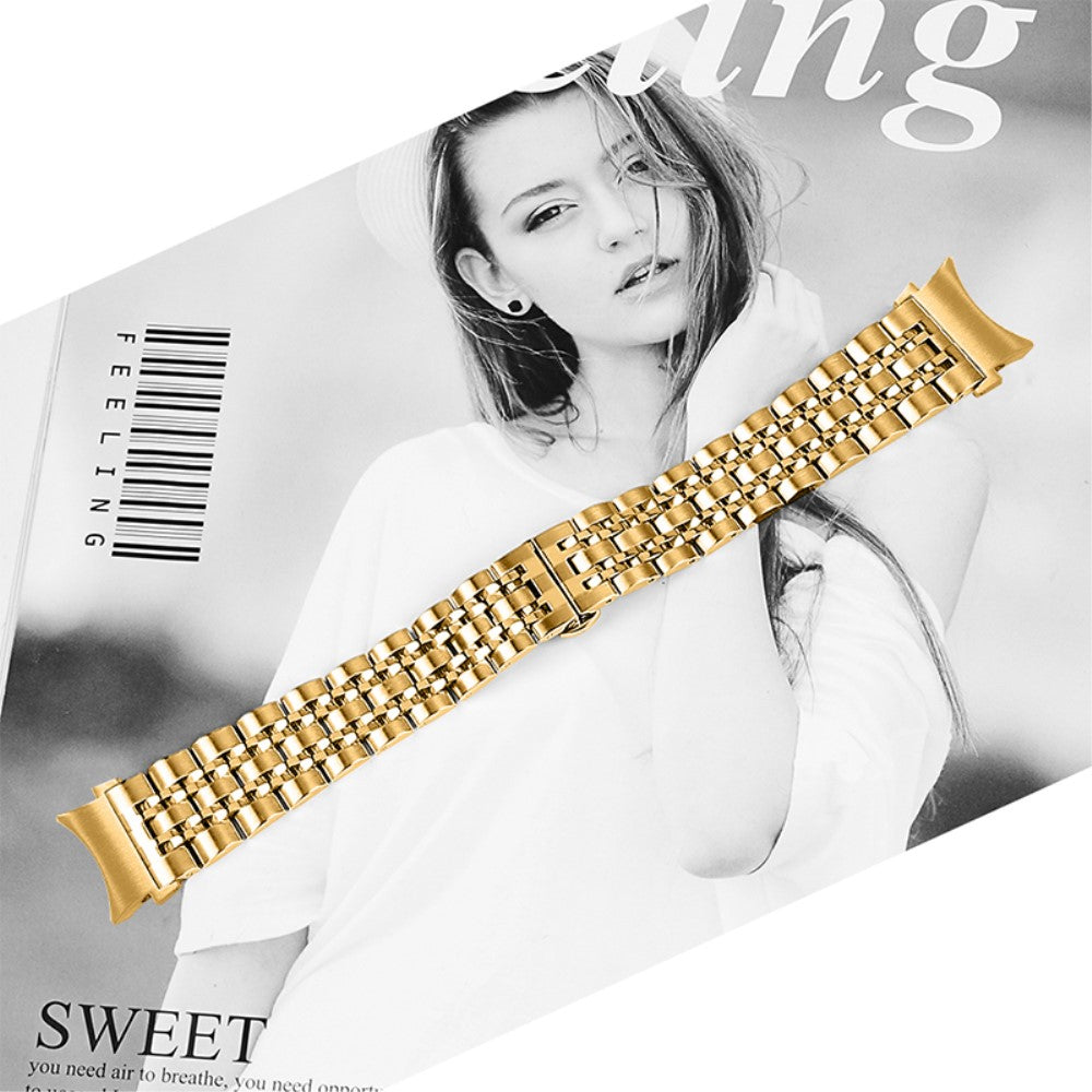 Rigtigt sejt Universal Samsung Metal Urrem - Guld#serie_5