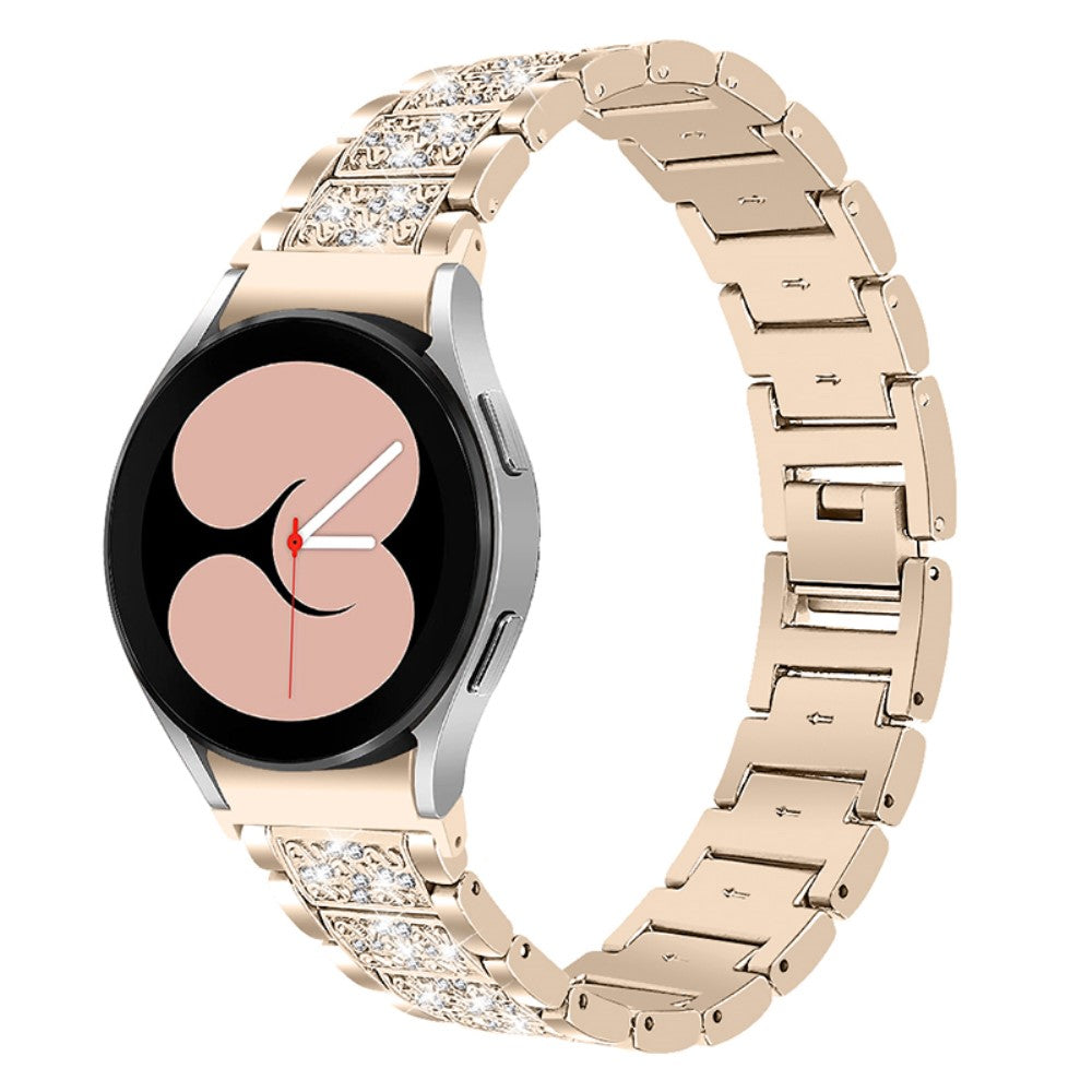 Mega fantastisk Universal Samsung Metal og  Rhinsten Urrem - Guld#serie_1
