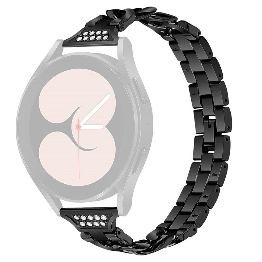 Super hårdfør Universal Samsung Metal og Rhinsten Rem - Sort#serie_1