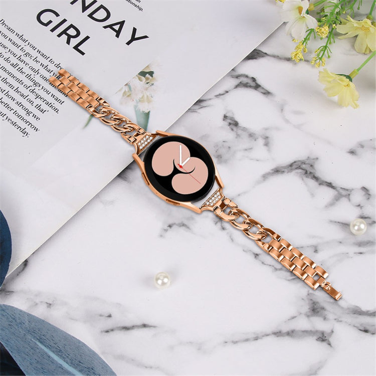 Super hårdfør Universal Samsung Metal og Rhinsten Rem - Pink#serie_3