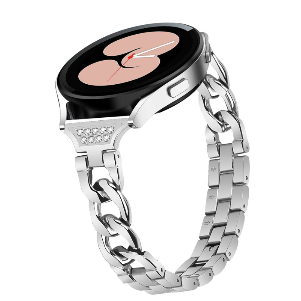 Meget sejt Universal Samsung Metal og Rhinsten Rem - Sølv#serie_416