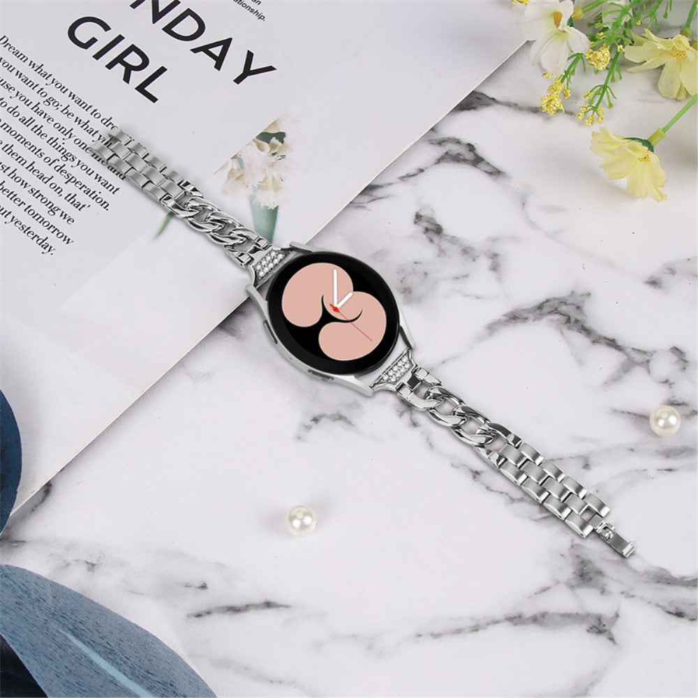Meget sejt Universal Samsung Metal og Rhinsten Rem - Sølv#serie_416