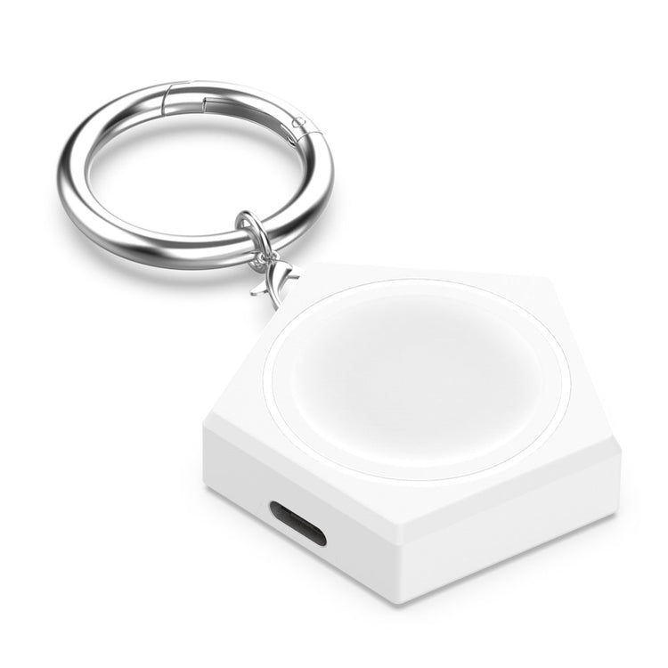 1m Plastik Universal Samsung Trådløs  Ladestation - Hvid#serie_2