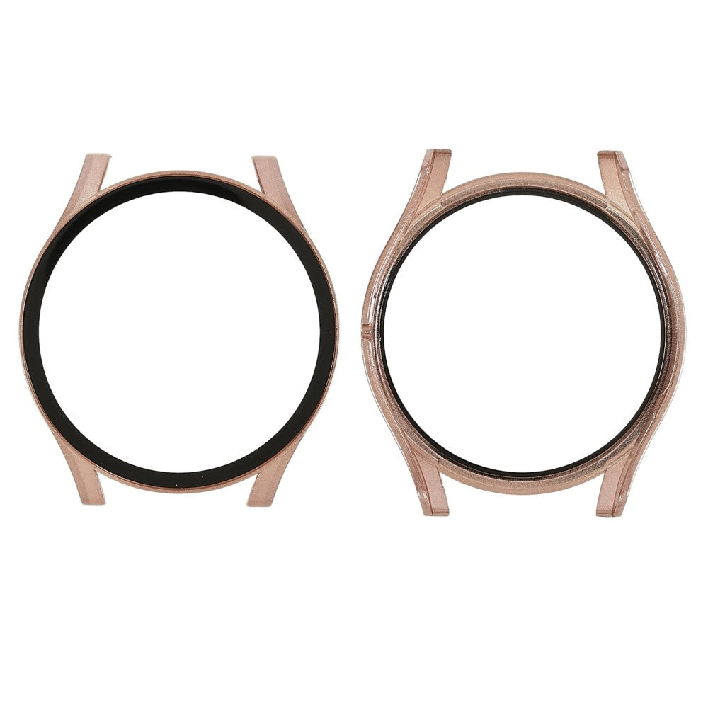 Meget Flot Samsung Galaxy Watch 5 (40mm) Cover med Skærmbeskytter i Plastik og Hærdet Glas - Pink#serie_5