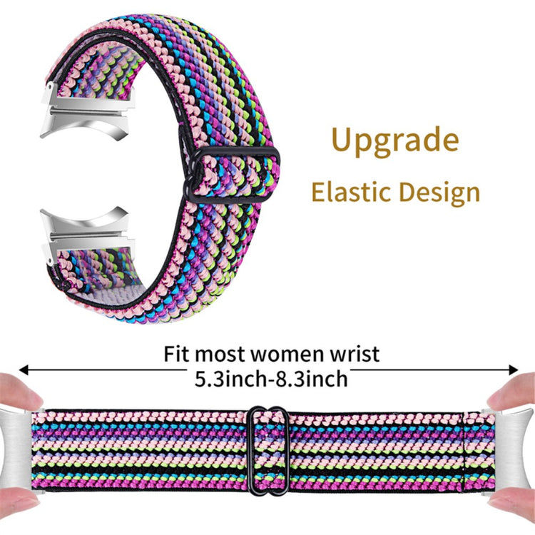 Helt vildt elegant Universal Samsung Nylon Rem - Lilla#serie_5