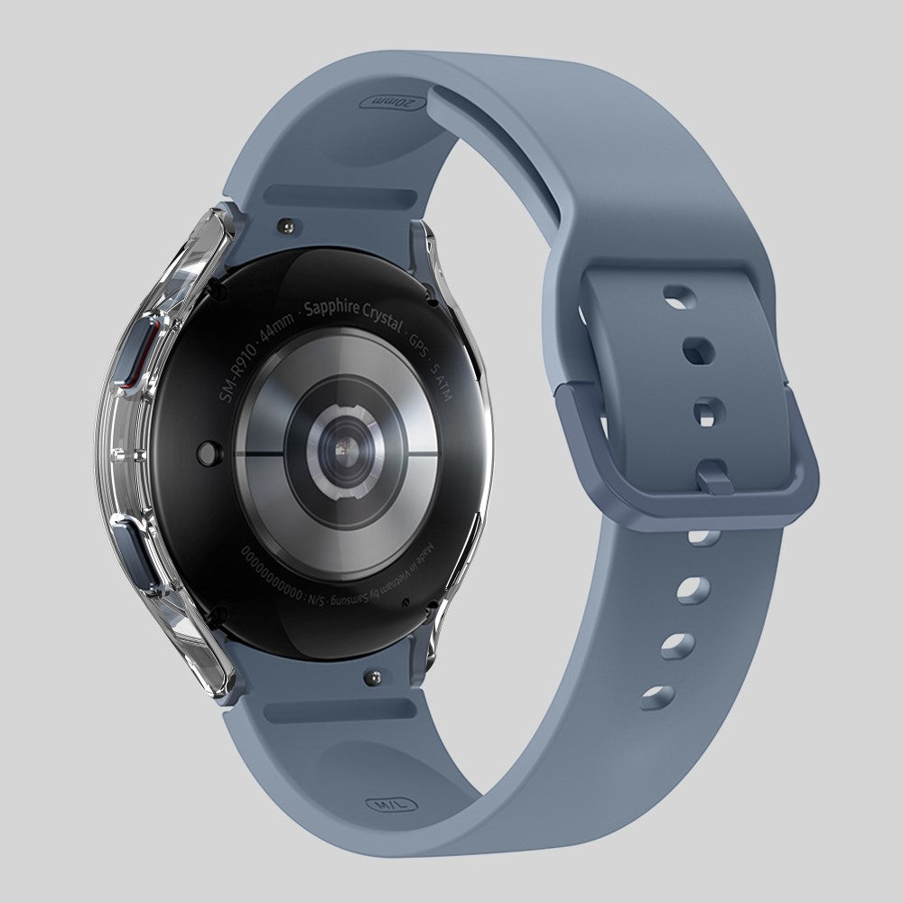 Meget Fint Samsung Galaxy Watch 5 (40mm) / Samsung Galaxy Watch 4 (40mm) Cover med Skærmbeskytter i Plastik og Hærdet Glas - Gennemsigtig#serie_8