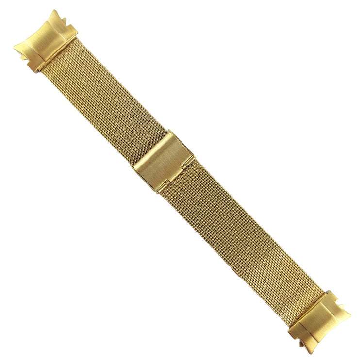 Rigtigt Flot Metal Universal Rem passer til Samsung Smartwatch - Guld#serie_3