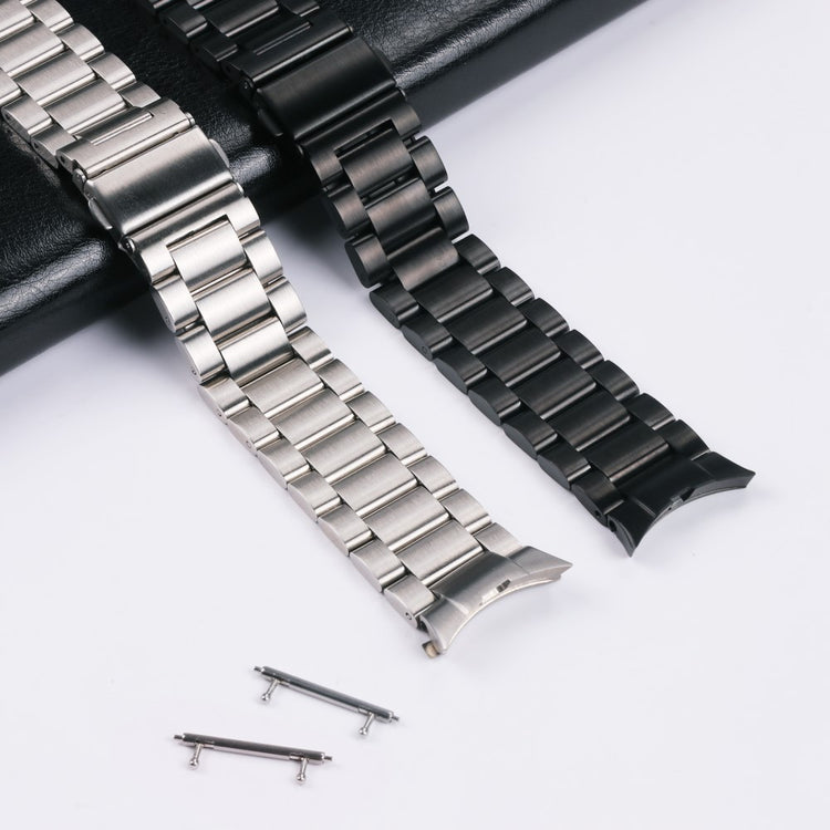 Super Elegant Metal Universal Rem passer til Samsung Smartwatch - Sort#serie_1