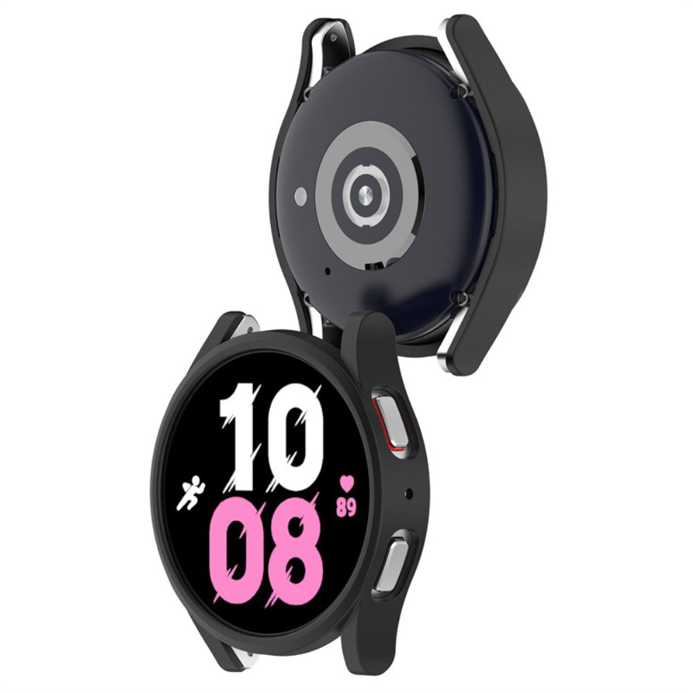 Samsung Galaxy Watch 5 (44mm) / Samsung Galaxy Watch 4 (44mm) Beskyttende Plastik Bumper  - Sort#serie_4