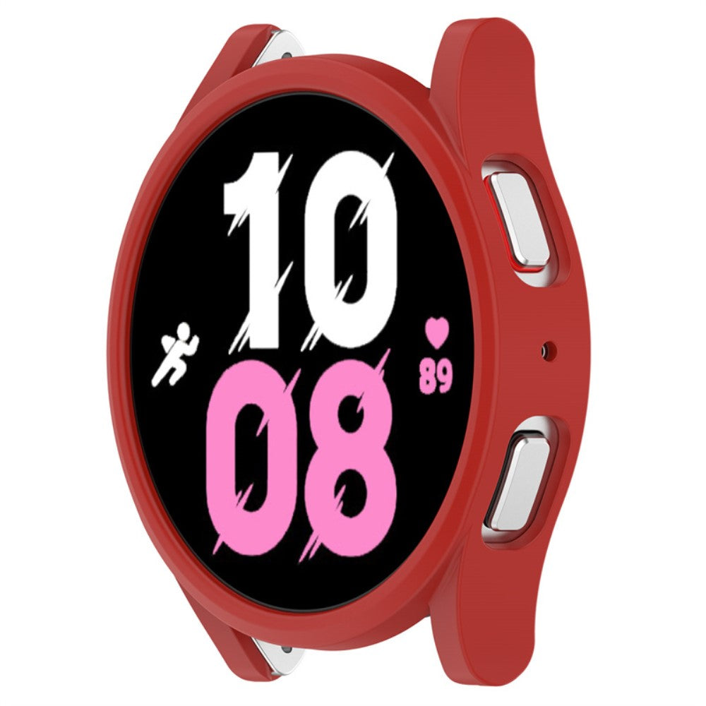 Samsung Galaxy Watch 5 (44mm) / Samsung Galaxy Watch 4 (44mm) Beskyttende Plastik Bumper  - Rød#serie_5