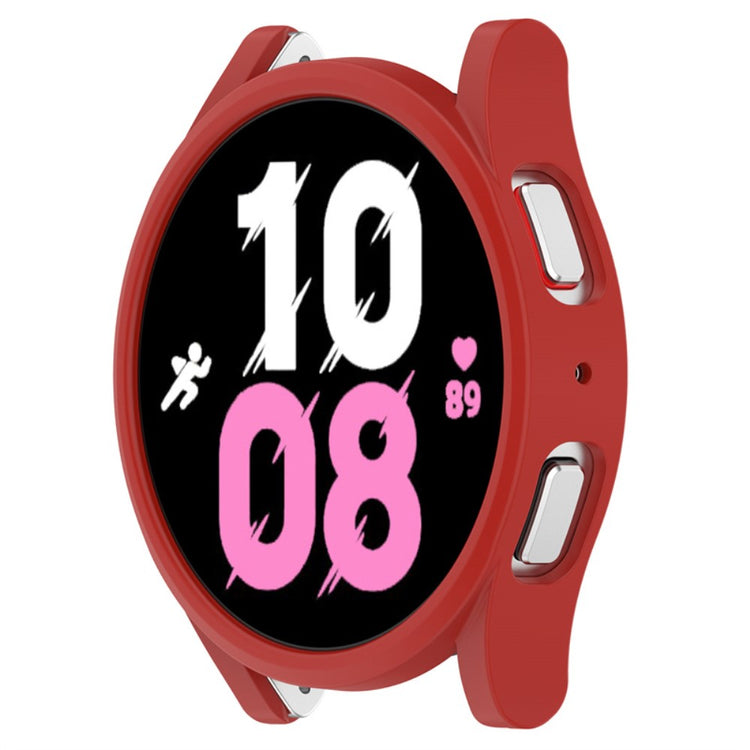 Samsung Galaxy Watch 5 (44mm) / Samsung Galaxy Watch 4 (44mm) Beskyttende Plastik Bumper  - Rød#serie_5