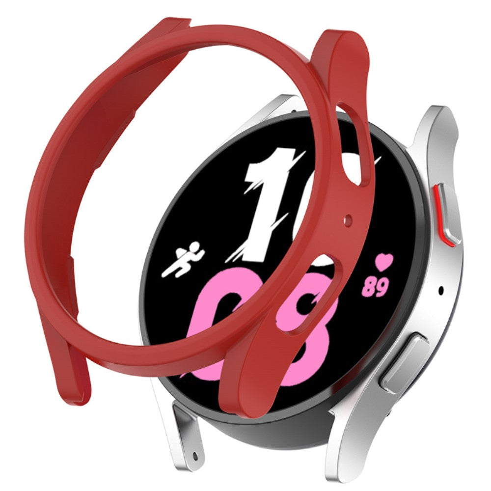 Samsung Galaxy Watch 5 (44mm) / Samsung Galaxy Watch 4 (44mm) Beskyttende Plastik Bumper  - Rød#serie_5