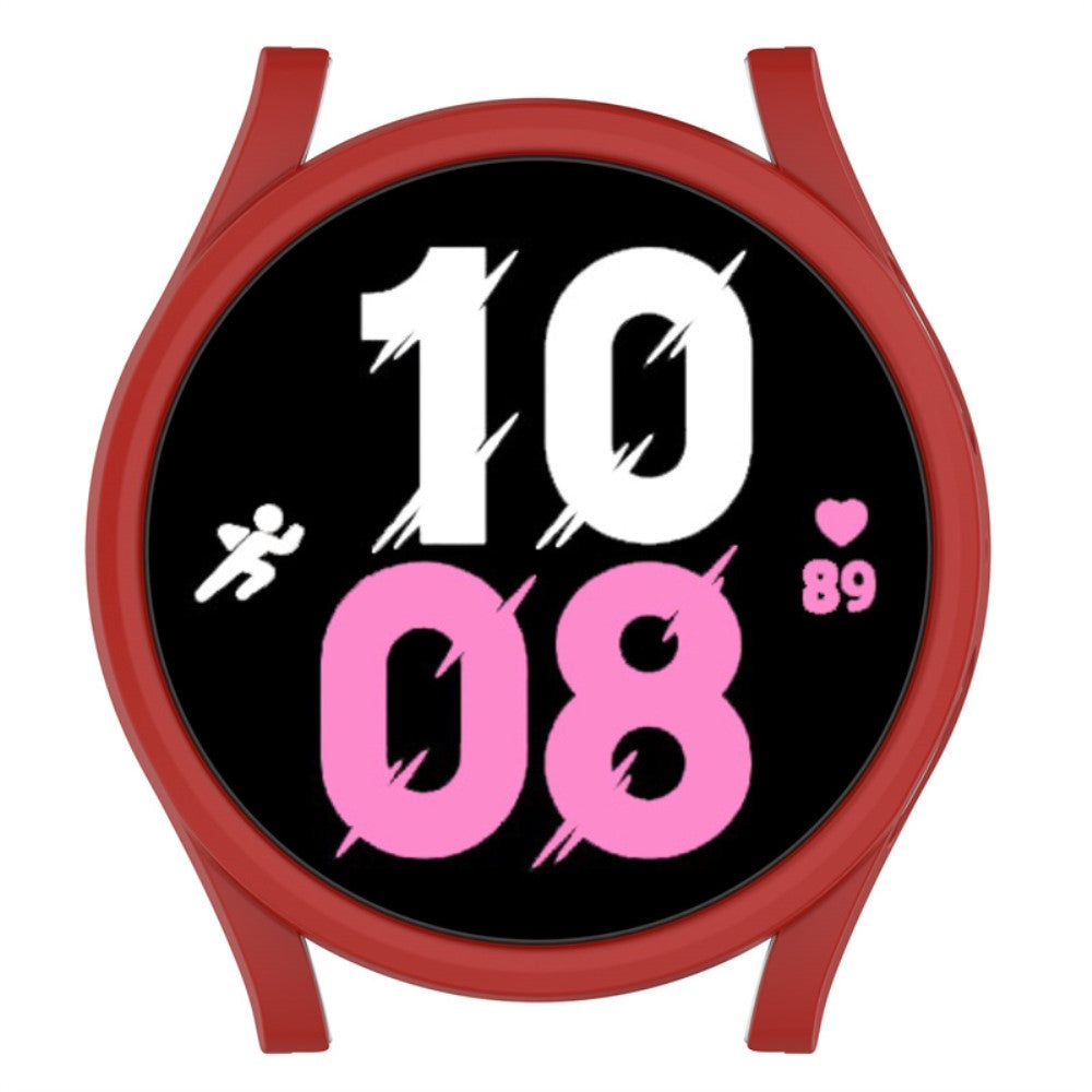 Samsung Galaxy Watch 5 (44mm) / Samsung Galaxy Watch 4 (44mm) Beskyttende Plastik Bumper  - Rød#serie_5