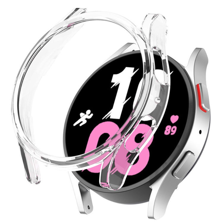 Samsung Galaxy Watch 5 (44mm) / Samsung Galaxy Watch 4 (44mm) Beskyttende Plastik Bumper  - Gennemsigtig#serie_7