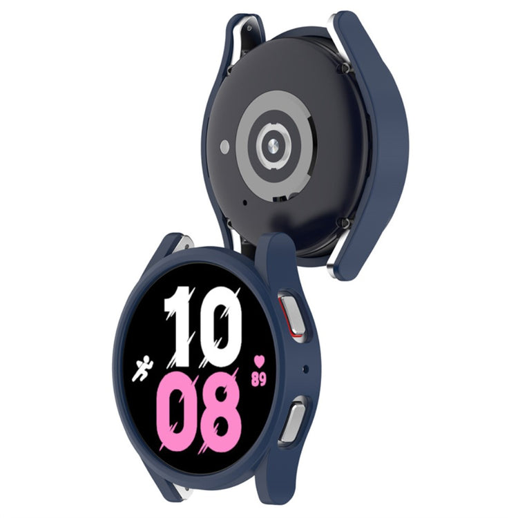 Samsung Galaxy Watch 5 (44mm) / Samsung Galaxy Watch 4 (44mm) Beskyttende Plastik Bumper  - Blå#serie_8
