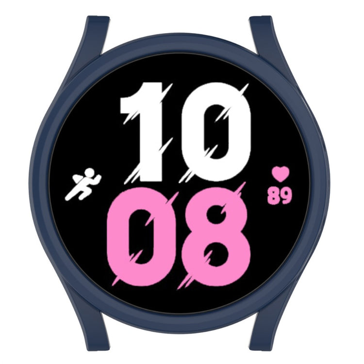 Samsung Galaxy Watch 5 (44mm) / Samsung Galaxy Watch 4 (44mm) Beskyttende Plastik Bumper  - Blå#serie_8