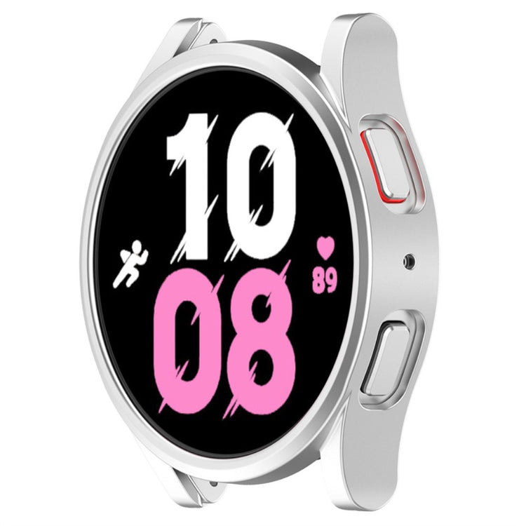 Samsung Galaxy Watch 5 (44mm) / Samsung Galaxy Watch 4 (44mm) Beskyttende Plastik Bumper  - Sølv#serie_9