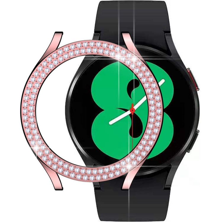 Samsung Galaxy Watch 5 (44mm)  Plastik og Rhinsten Bumper  - Pink#serie_1
