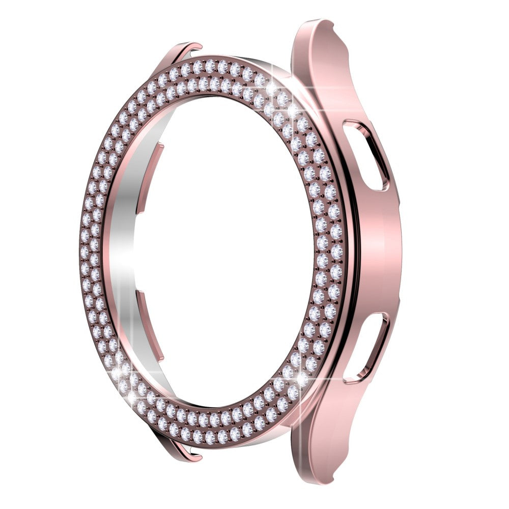 Samsung Galaxy Watch 5 (44mm)  Plastik og Rhinsten Bumper  - Pink#serie_1