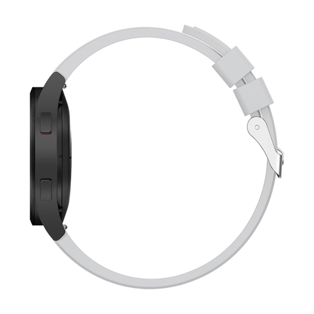 Rigtigt fint Universal Samsung Silikone Urrem - Sølv#serie_7