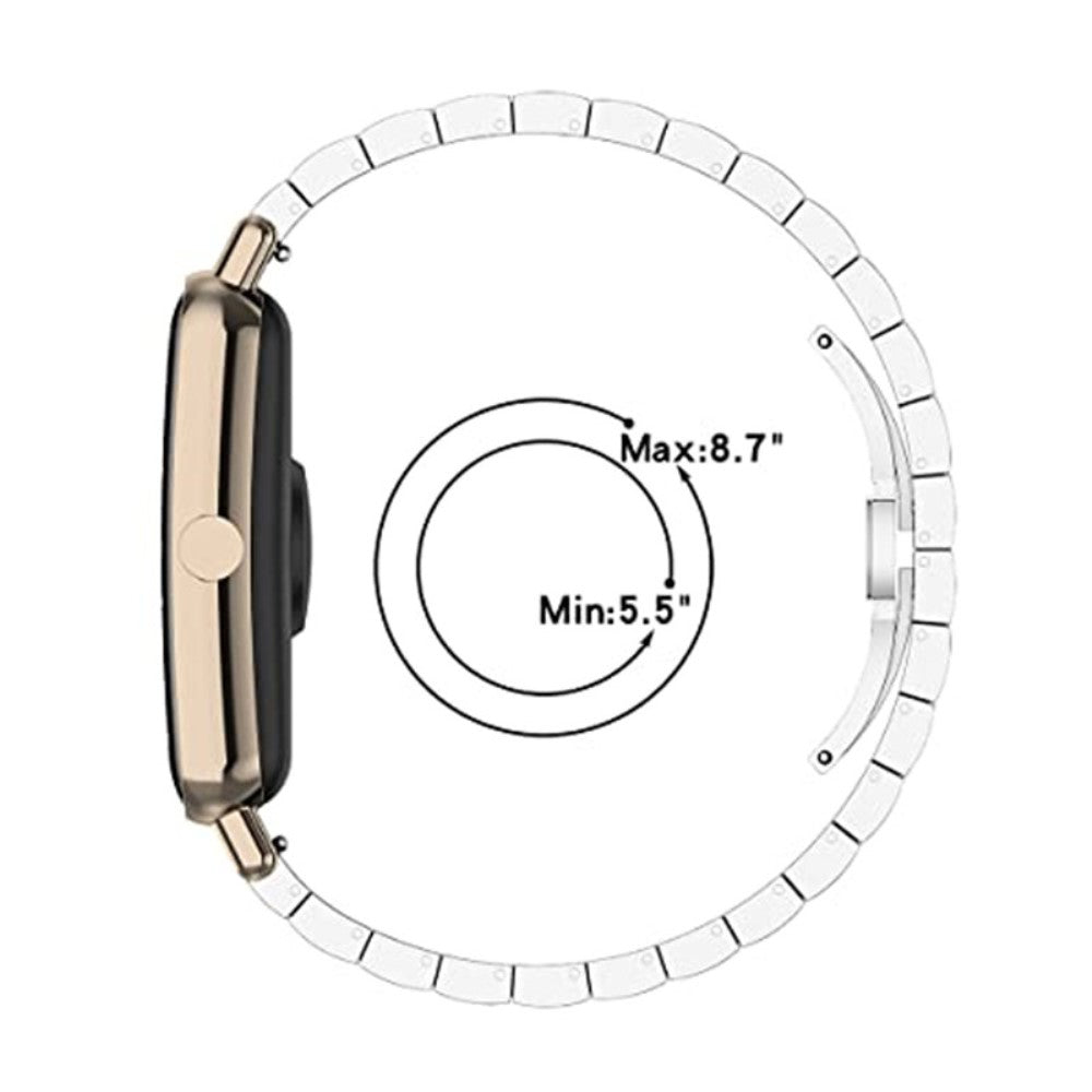 Vildt sejt Universal Samsung Silikone Rem - Sølv#serie_2