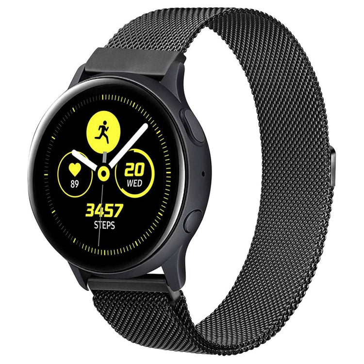Meget slidstærk Universal Samsung Metal Rem - Sort#serie_1