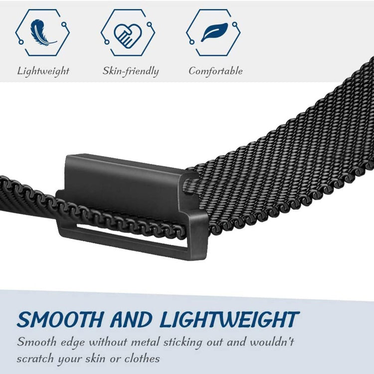Meget slidstærk Universal Samsung Metal Rem - Sort#serie_1