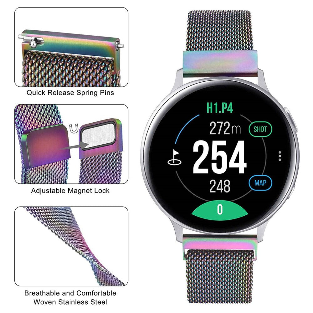 Meget slidstærk Universal Samsung Metal Rem - Flerfarvet#serie_3