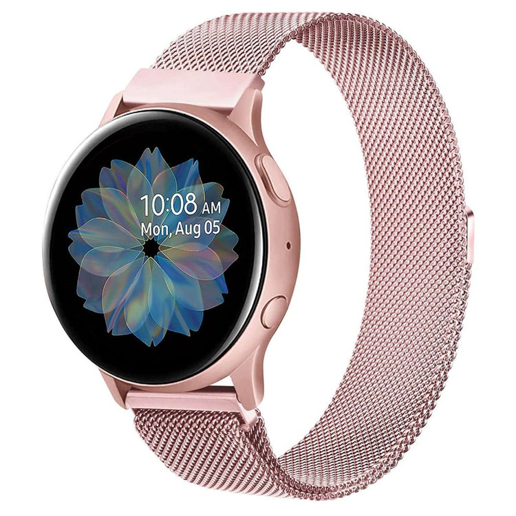 Meget slidstærk Universal Samsung Metal Rem - Pink#serie_4