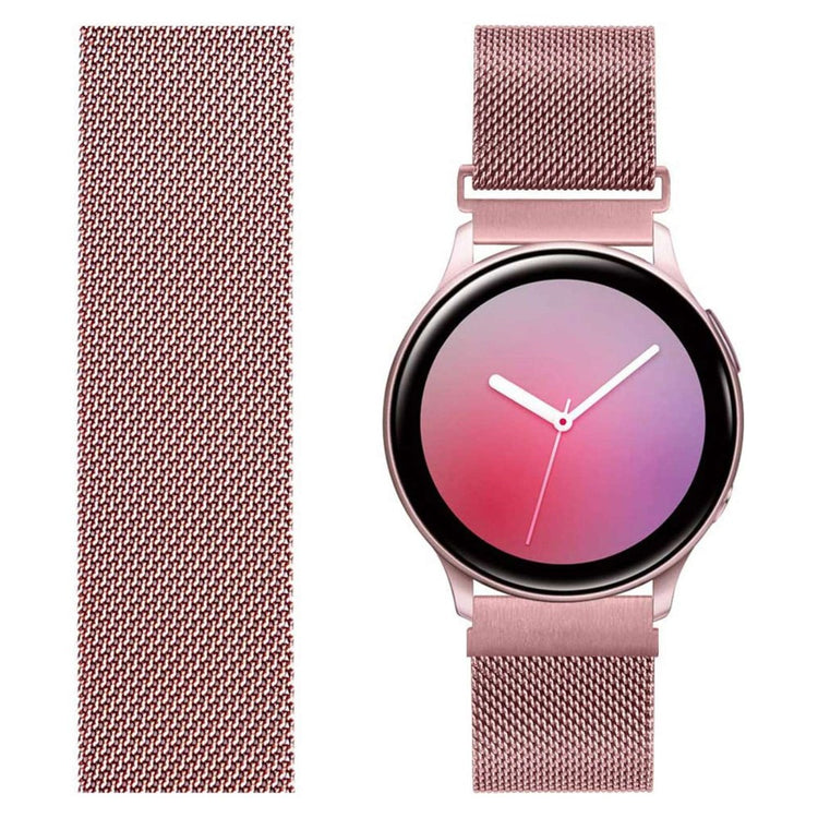 Meget slidstærk Universal Samsung Metal Rem - Pink#serie_4