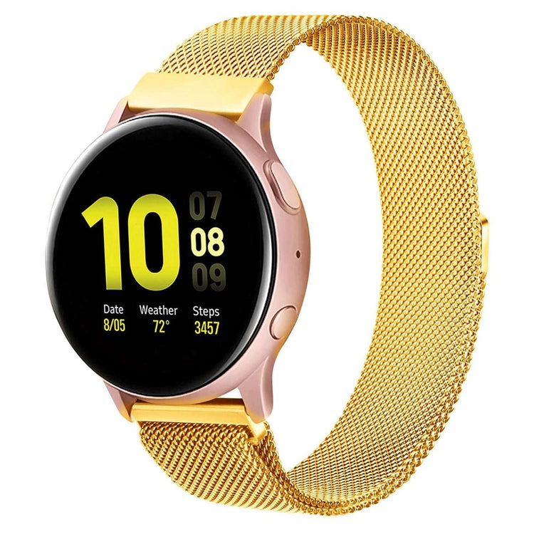 Meget slidstærk Universal Samsung Metal Rem - Guld#serie_5