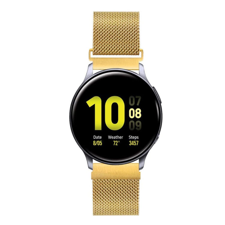 Meget slidstærk Universal Samsung Metal Rem - Guld#serie_5