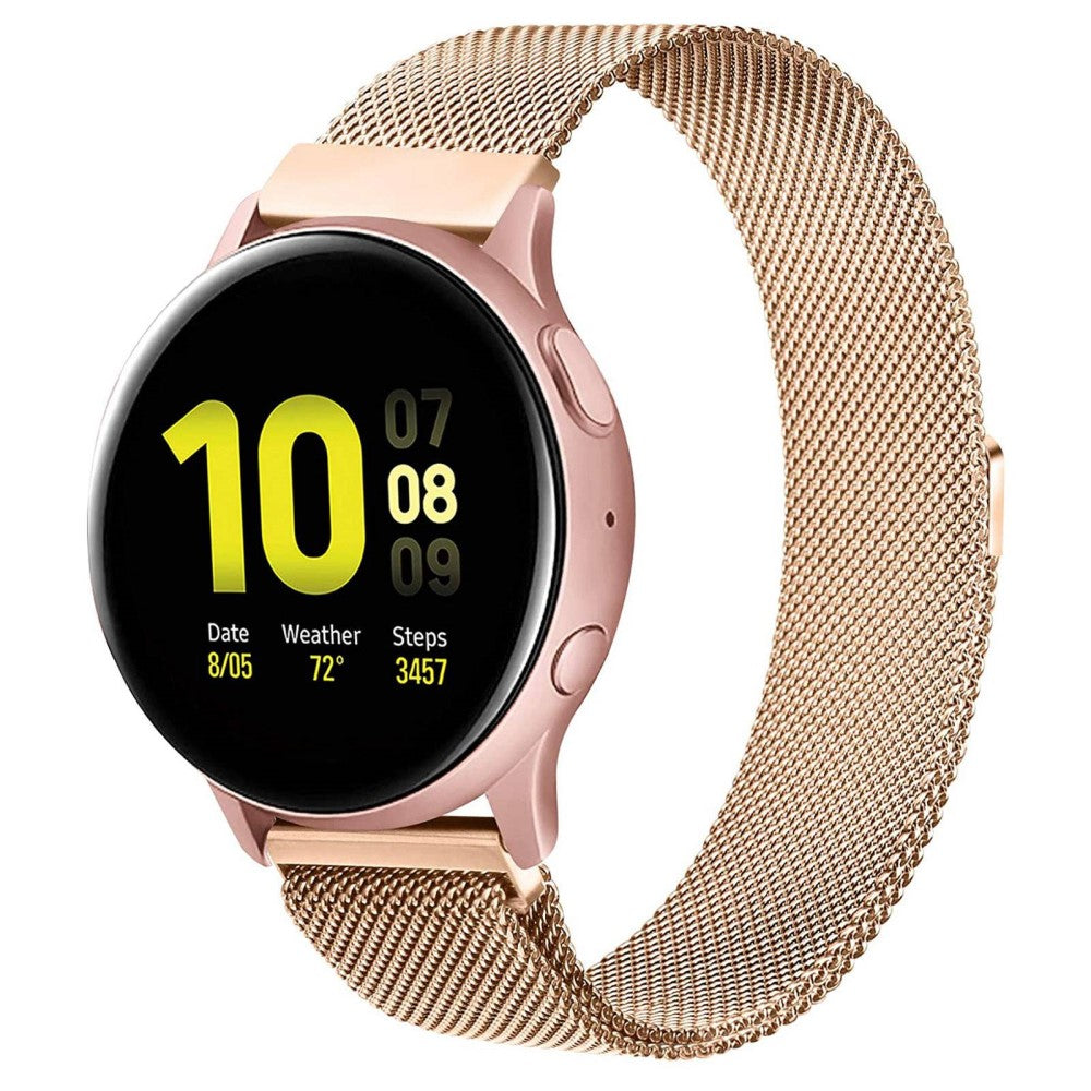 Meget slidstærk Universal Samsung Metal Rem - Pink#serie_6