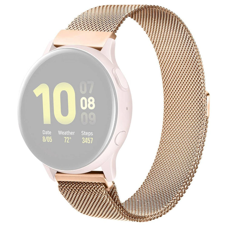 Meget slidstærk Universal Samsung Metal Rem - Pink#serie_6