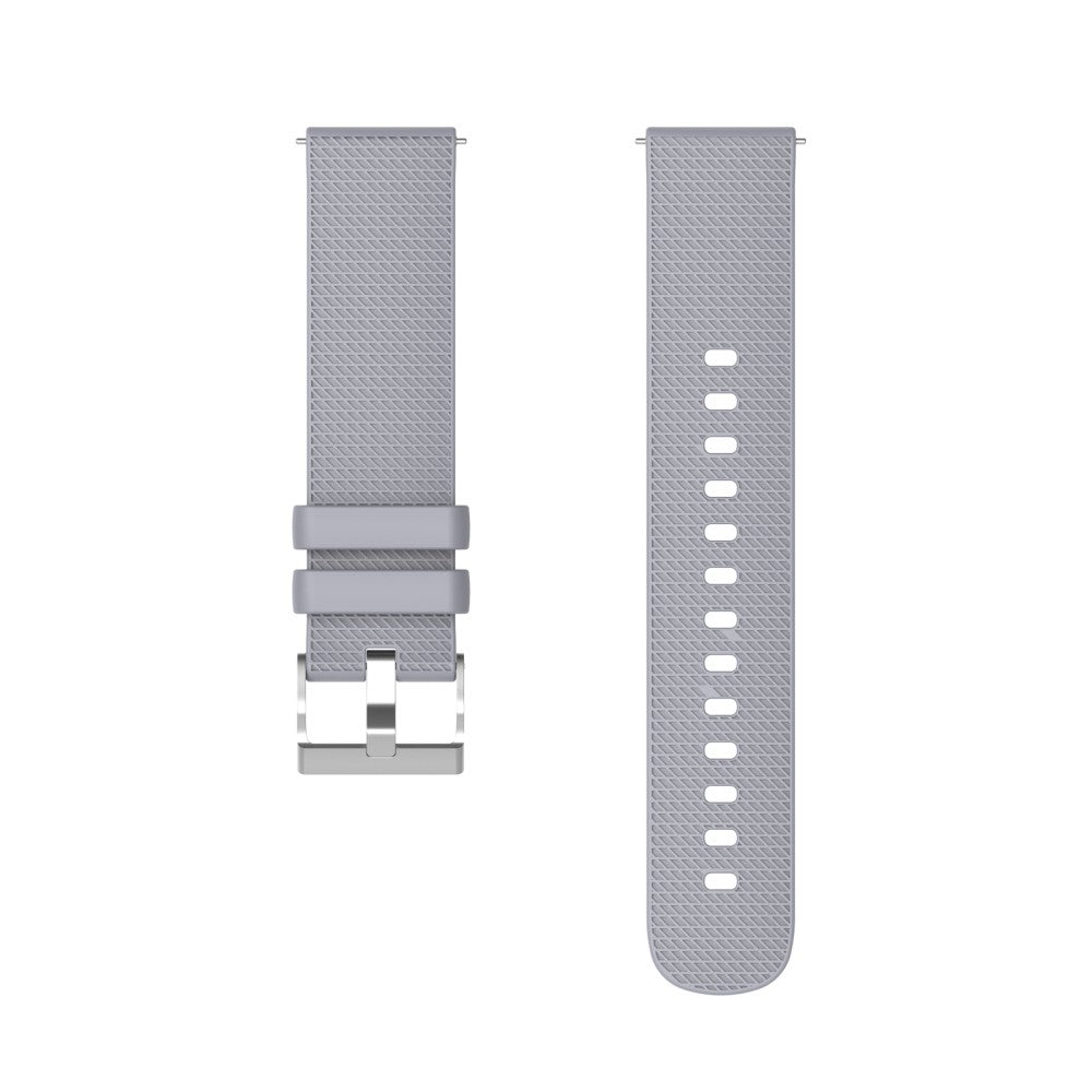 Stilfuld Universal Samsung Silikone Rem - Sølv#serie_7
