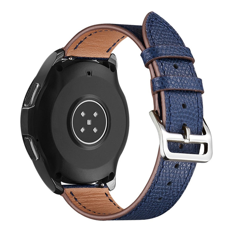 Stilfuld Universal Samsung Ægte læder Rem - Blå#serie_12