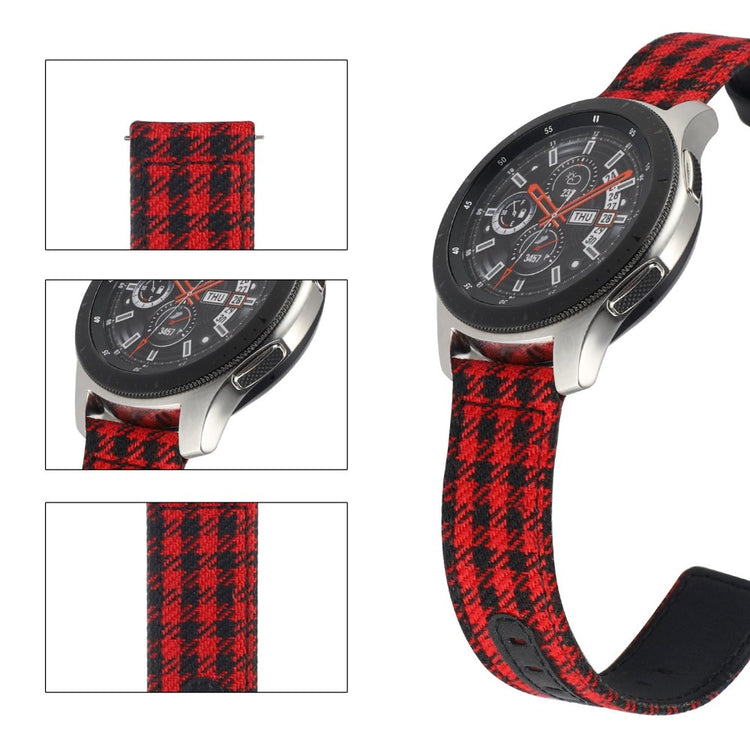 Glimrende Universal Samsung Nylon Rem - Rød#serie_3