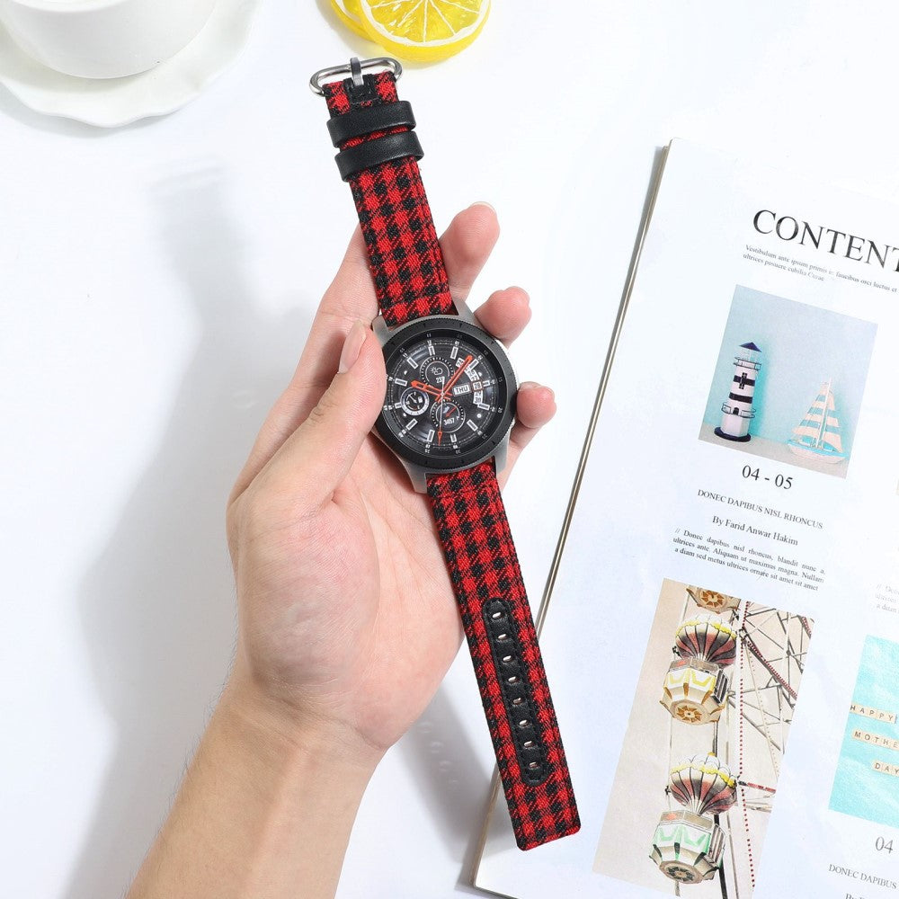 Glimrende Universal Samsung Nylon Rem - Rød#serie_3
