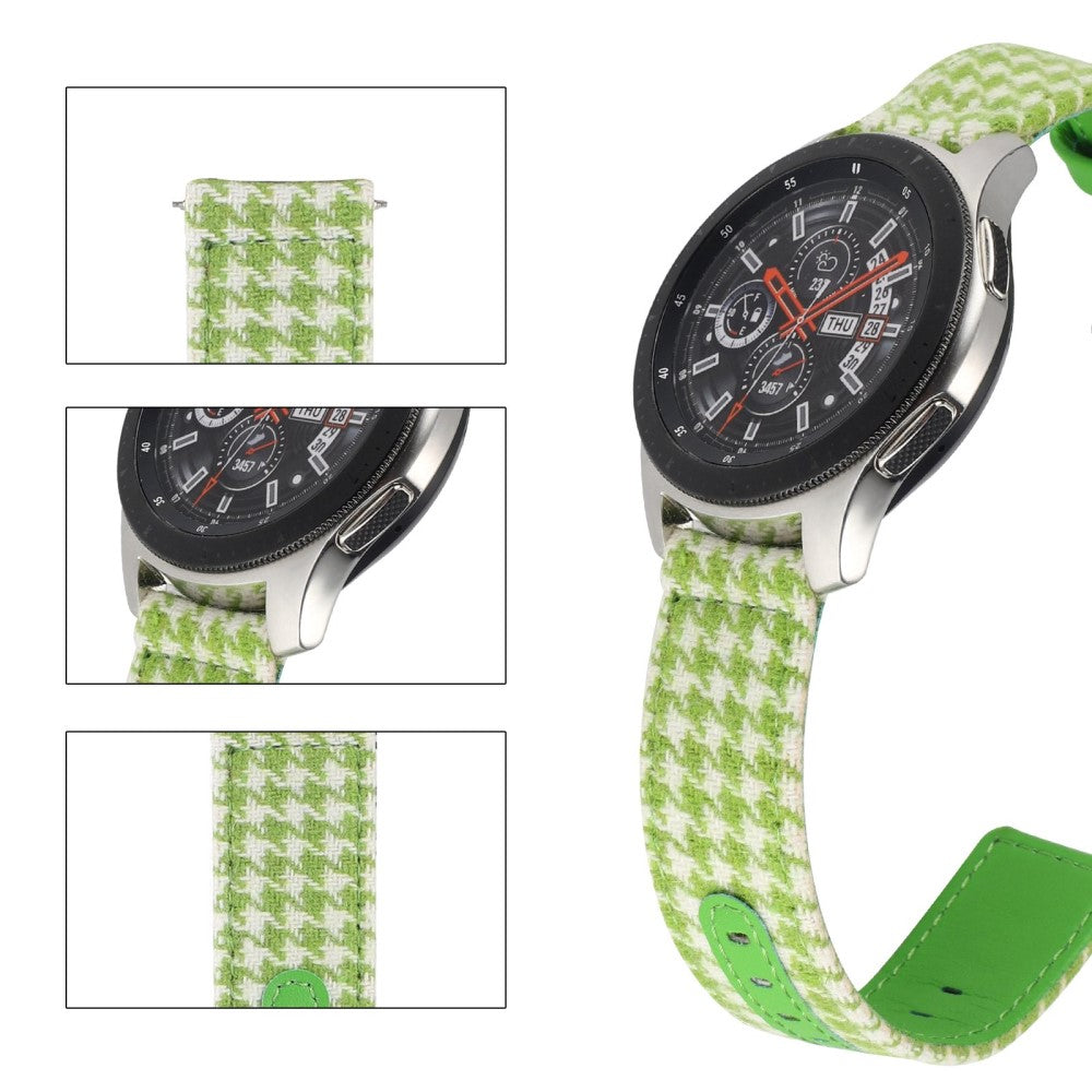 Glimrende Universal Samsung Nylon Rem - Grøn#serie_8