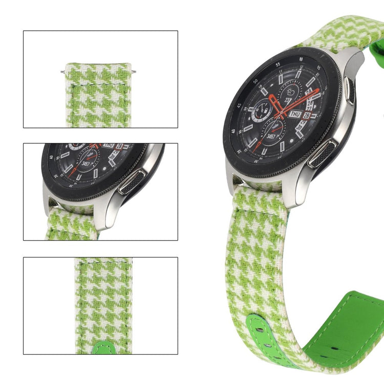 Glimrende Universal Samsung Nylon Rem - Grøn#serie_8