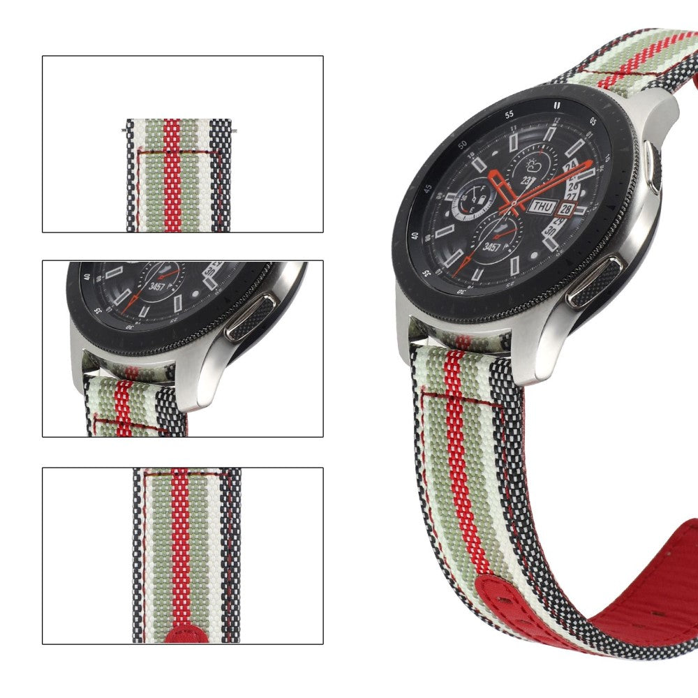 Glimrende Universal Samsung Nylon Rem - Rød#serie_9