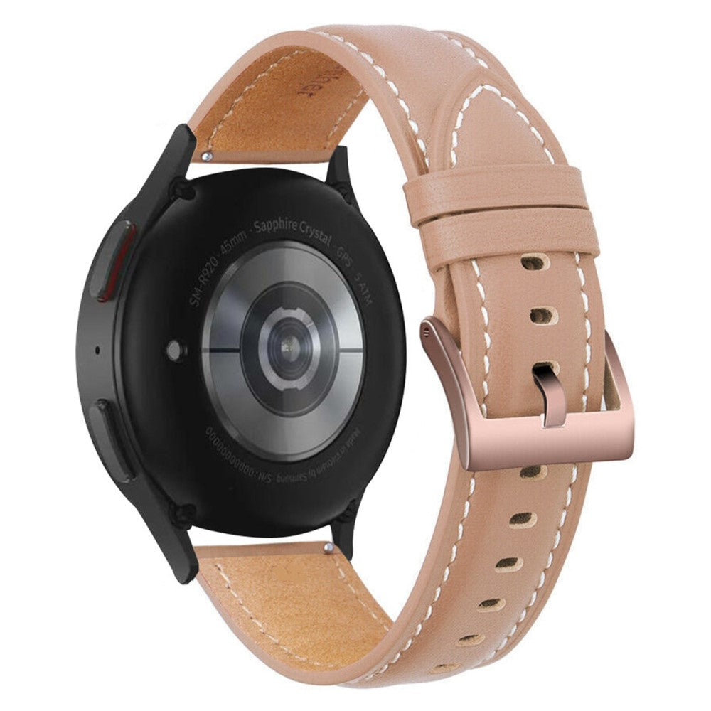Elegant Universal Samsung Ægte læder Rem - Pink#serie_5