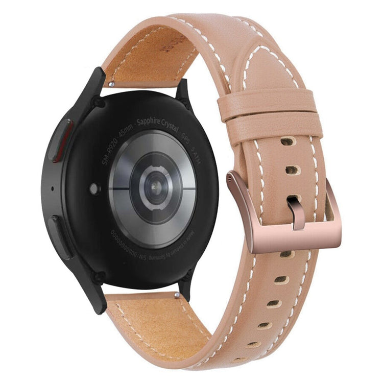 Elegant Universal Samsung Ægte læder Rem - Pink#serie_5