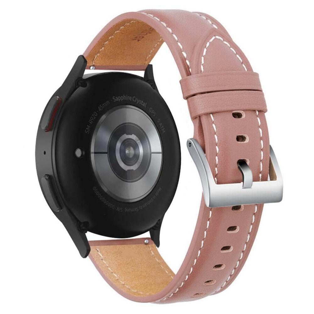 Elegant Universal Samsung Ægte læder Rem - Pink#serie_8