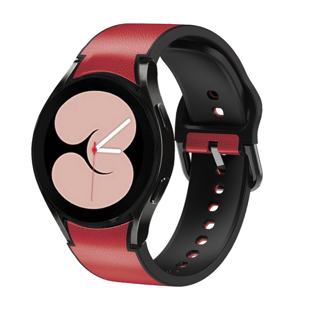 Slidstærk Universal Samsung Kunstlæder Rem - Rød#serie_3
