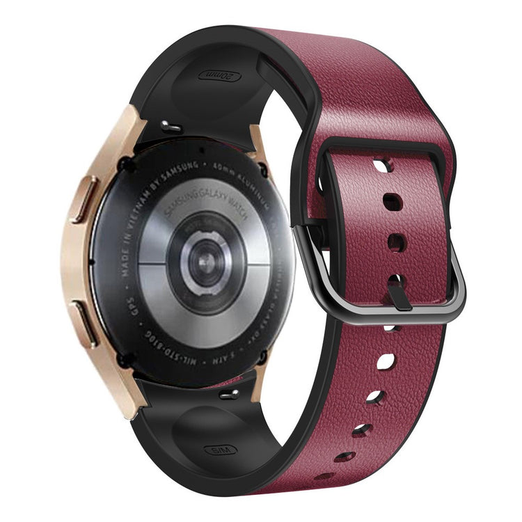 Slidstærk Universal Samsung Kunstlæder Rem - Rød#serie_5