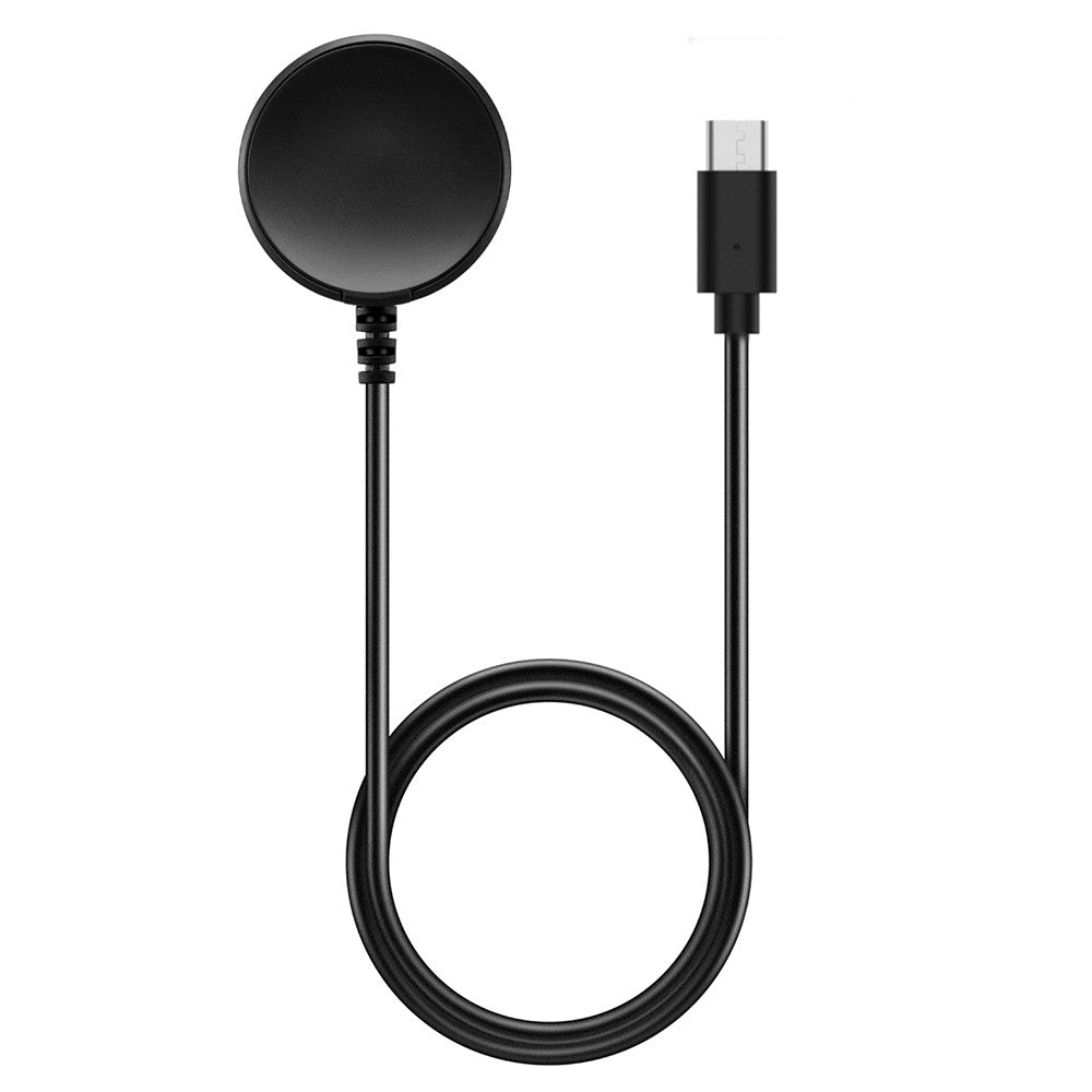 1m Plastik Universal Samsung USB Type-C Ladestation - Sort#serie_058